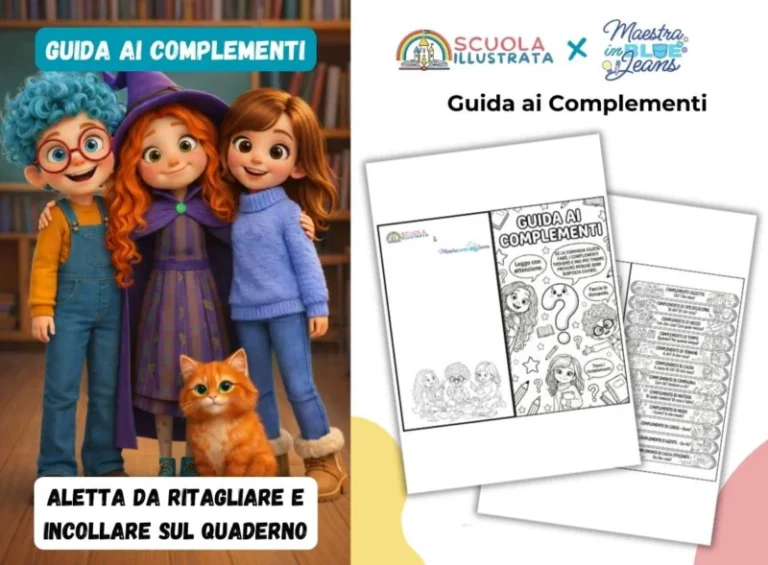 Guida ai Complementi – Aletta dei complementi – Italiano Scuola Primaria