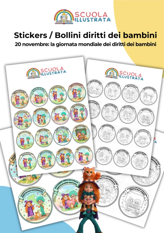 Sticker Didattici – Giornata degli Alberi