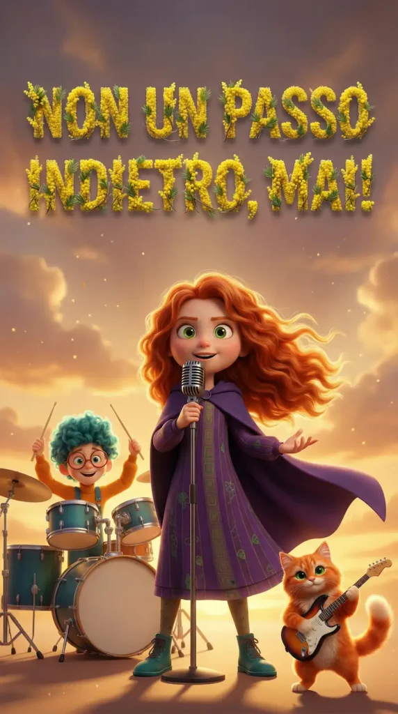 non un passo indietro mai canzone 8 marzo
