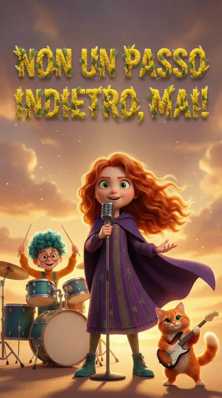 non un passo indietro mai canzone 8 marzo