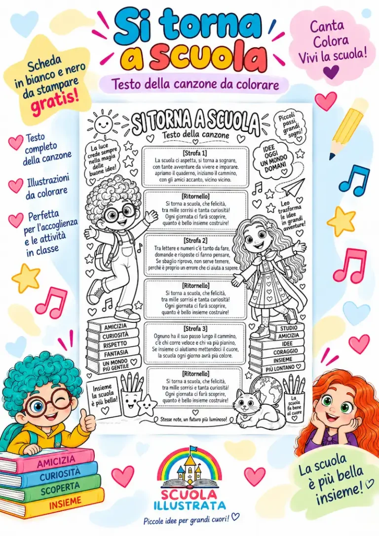 testo canzone si torna a scuola